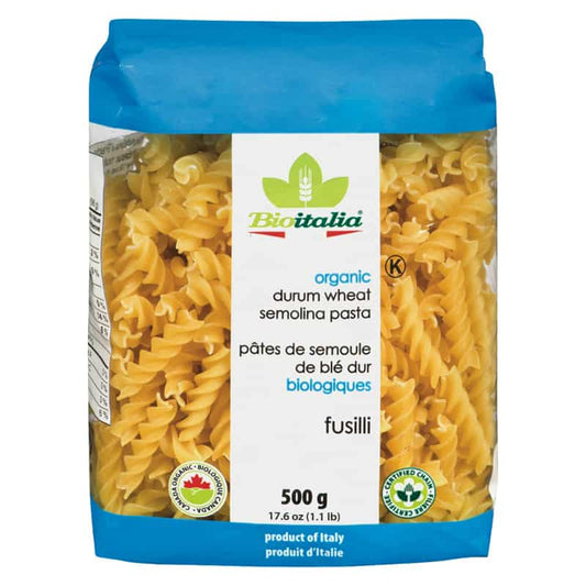 Pâtes biologiques - Fusilli||Pasta - Fusilli - Organic