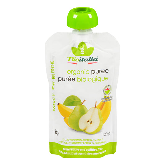 Purée Poires Et Bananes Bio||Pears & Bananas Puree Organic