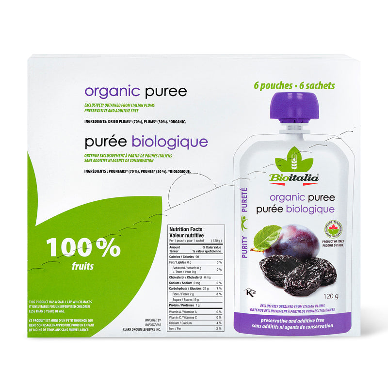 Purée De Prunes Bio||Plums Puree Organic
