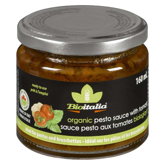 Pesto aux tomates biologique||Pesto sauce with tomato - Organic