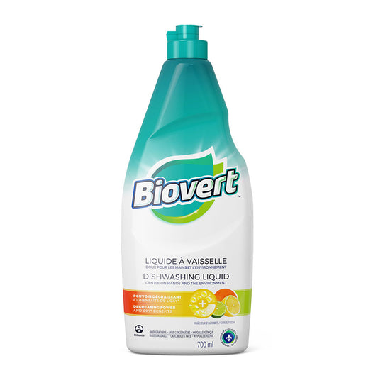 Biovert liquide vaisselle fraicheur d'agrumes