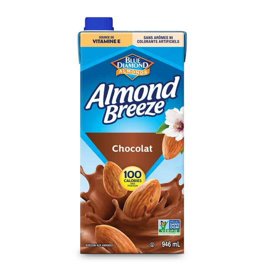 Blue diamond almond breeze chocolat