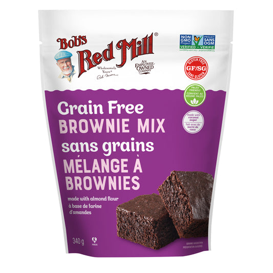 Bob's Red Mill Mélange Pour Brownies Sans Grains Sans gluten Sans OGM Farine d'amandes