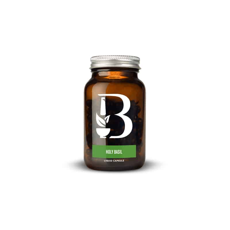 Botanica Basilic sacré capsule liquide Accroît l'énergie et réduit le stress 60 capsules 
