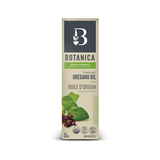 Botanica huile d'origan biologique concentration normale 15 ml