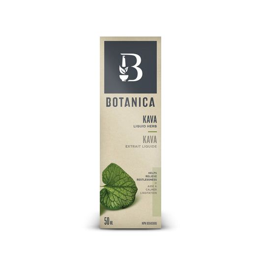 Botanica Kava extrait liquide Aide à calmer l'agitation 50 ml