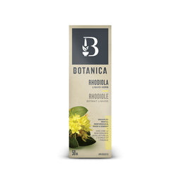 Botanica rhodiole extrait liquide Améliore la performance intellectuelle l'humeur et l'énergie 50 ml 