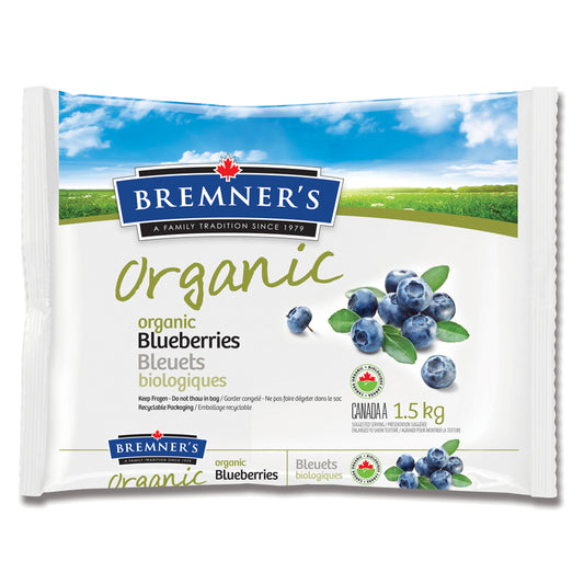 Bleuets biologiques||Frozen organic blueberries
