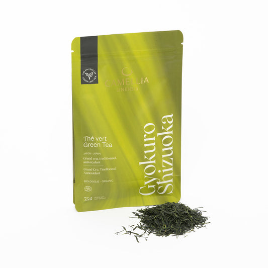 Gyokuro Shizuoka (Thé vert)||Gyokuro Shizuoka green tea organic