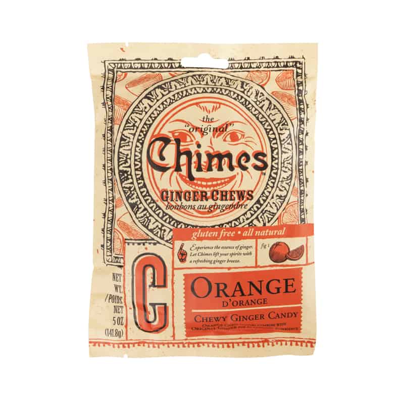 Chimes Orange bonbons au gingembre||Orange Ginger Chews