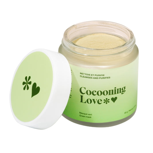 Cocooning Love Masque Vert - Nettoie & purifie Végane et naturel