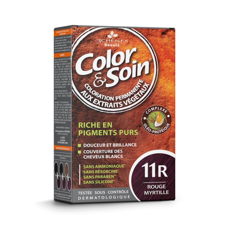 Coloration Permanente 11R Rouge Myrtille||Permanent hair dye 11R Bilberry red