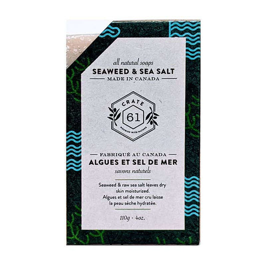 Savon aux algues et sel de mer||Seaweed & Sea Salt Soap