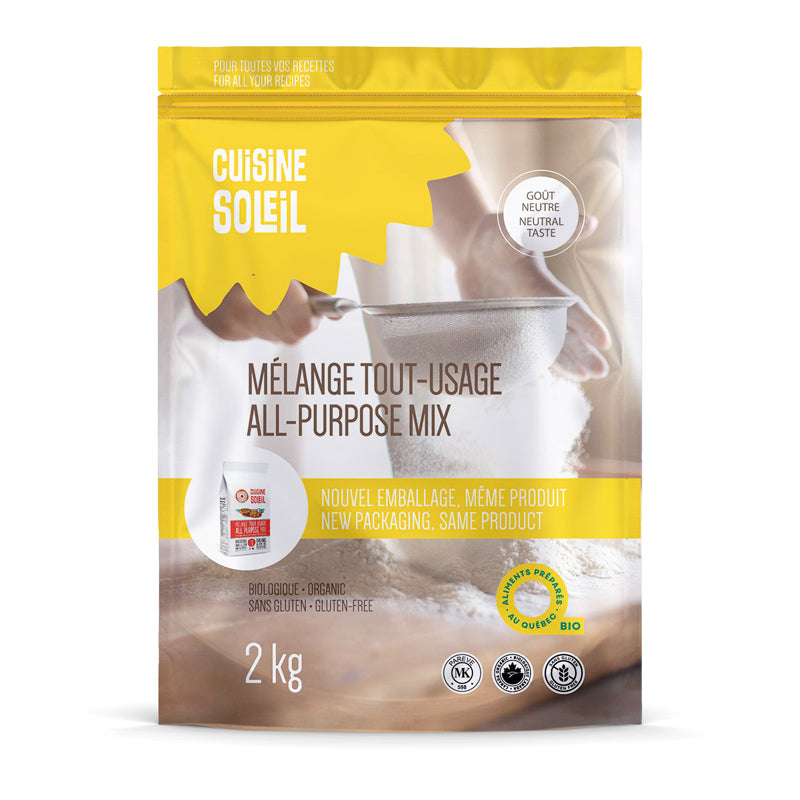 Farine Mélange tout usage biologique sans gluten||All Purpose flour - Gluten free