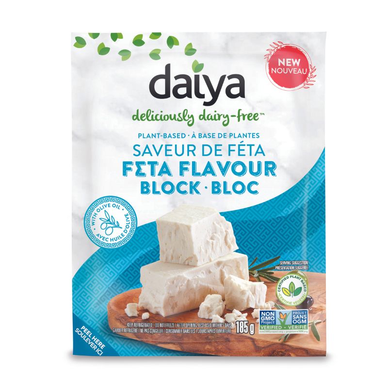 Daiya Bloc Végane Saveur Feta Avec de l'huile d'olive