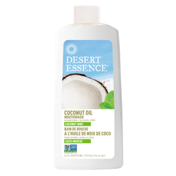 desert essence bain bouche huile coco menthe sans sucre  sans alcool