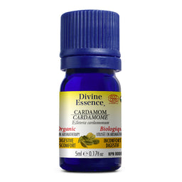Divine essence huile essentielle cardamome biologique inconfort digestif 5 ml