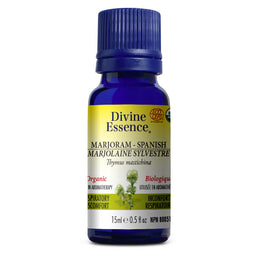 Divine essence huile essentielle marjolaine sylvestre biologique