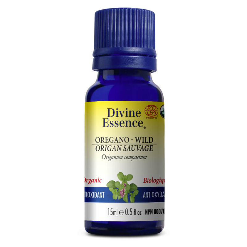 Divine essence huile essentielle origan sauvage biologique