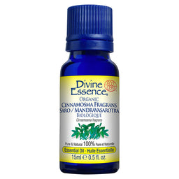 Divine essence huile essentielle saro mandravasarotra biologique 15 ml
