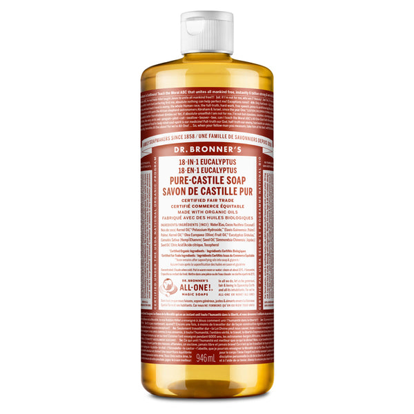 Savon de Castille pur 18-en-1 Eucalyptus  La Moisson