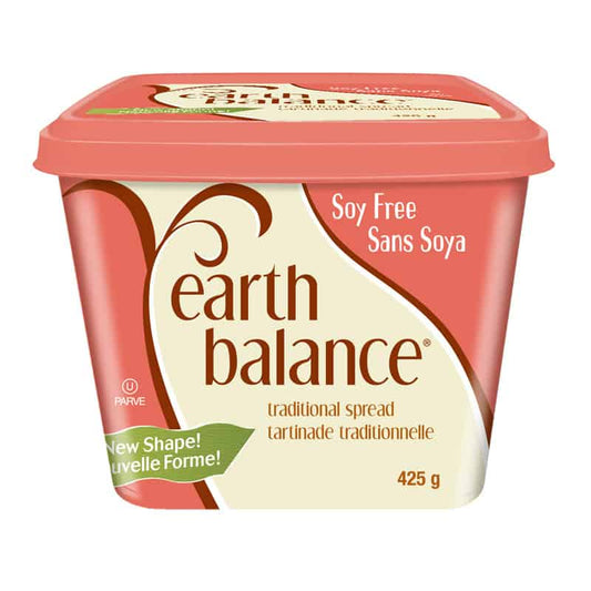 Earth balance Tartinade Style Beurre Sans Soya Traditional spread - soy free