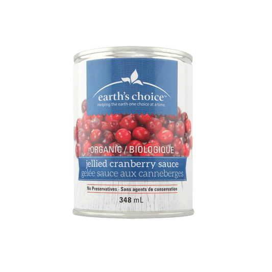 Sauce aux canneberges en gelée bio||Sauce - Jellied cranberry Organic