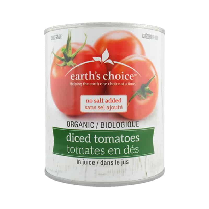 Diced tomatoes - No salt added Organic