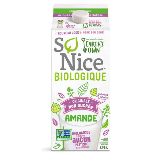 So Nice - Amande Biologique Non Sucrée||So Nice - Non Sweet Organic Almond