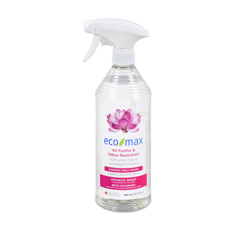 Eco Max Purificateur d'air et neutralisant d'odeurs Huiles essentielles pures Brise botanique Biodégradable