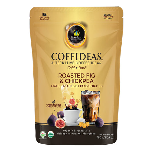 Ecoideas Coffideas Gold Figues Noires Grillées Et Pois Chiches Biologique Sans caféine Sans gluten