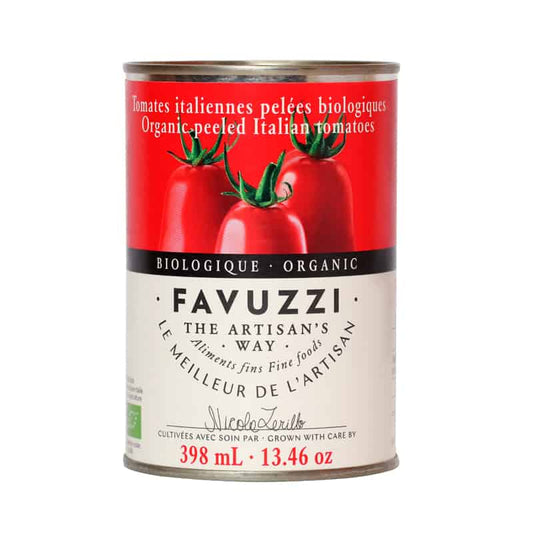 Tomates biologiques pelées||Peeled italian tomatoes - Organic
