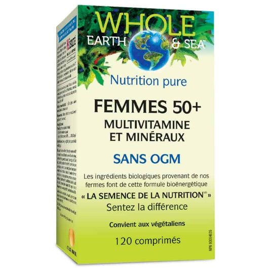 Femmes 50+ Multivitamines et Minéraux||Women 50+ multivitamin and minerals