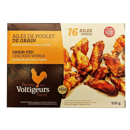 Ailes de poulet de grain||Grain-fed chicken wings