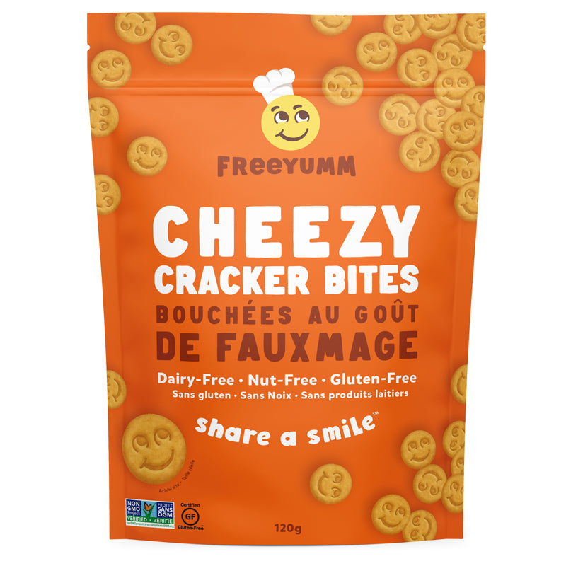 Bouchées Au Goût de Fauxmage||Crackers bites - Cheezy