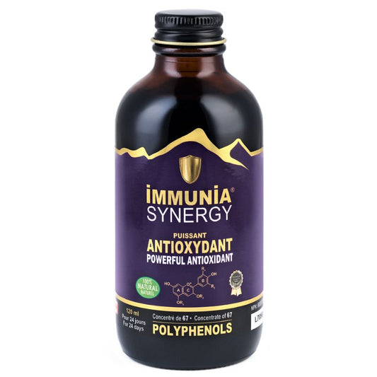 fruitomed immunia synergy puissant antioxydant polyphenols concentré 120 ml naturel