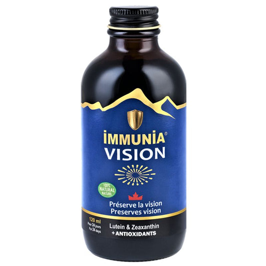 fruitomed immunia vision préserve la vision antioxydant lutéine zeaxanthin antioxydant 120 ml naturel