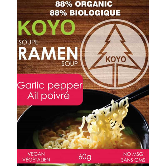 Soupe Ramen Ail Poivré||Ramen soup - Garlic pepper