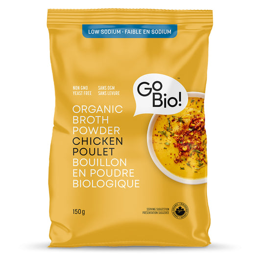 Broth powder - Chicken - Low sodium - Organic