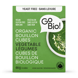 Cubes de bouillon bio Légumes Sans levure||Bouillon cubes - Vegetable - Yeast free - Organic