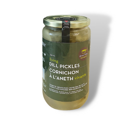 Living dill pickles