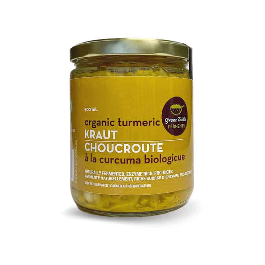 Choucroute au curcuma biologique||Organic turmeric kraut