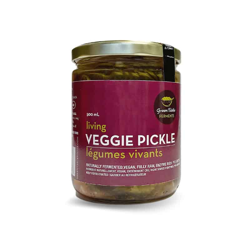 Living veggie pickles