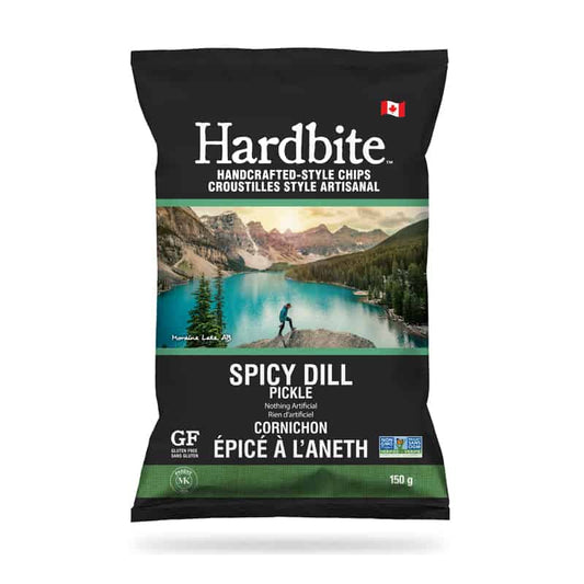 Croustilles Cornichon Épicé à l'Aneth ||Hardbite chips - Spicy dill pickle
