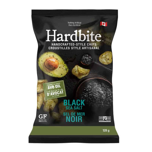 Croustilles Sel de Mer Noir||Hardbite chips - Black sea salt