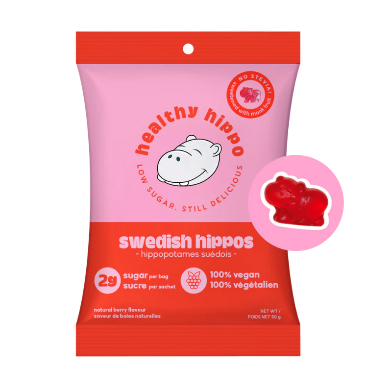 Hippopotames Gélatineux Suédois||Swedish Hippos Gummies