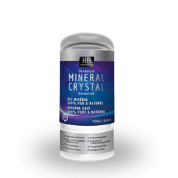 Henri Bernard Déodorant Mineral Crystal En Bâton Sel minéral pur naturel 24 heures invisible Hypoallergénique Sans parfum
