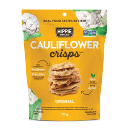 Hippie snacks cauliflower crisps original