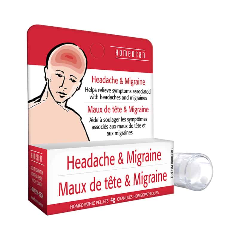 Maux de Tête & Migraine - Complexe Granules 4 g||Headache & Migraine - Pellets 4g