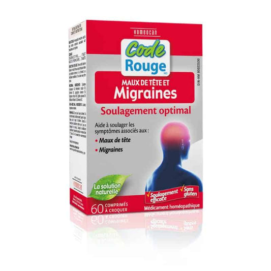 Maux de tête et Migraine - Comprimés||Headache and Migraine - Chewable tablets